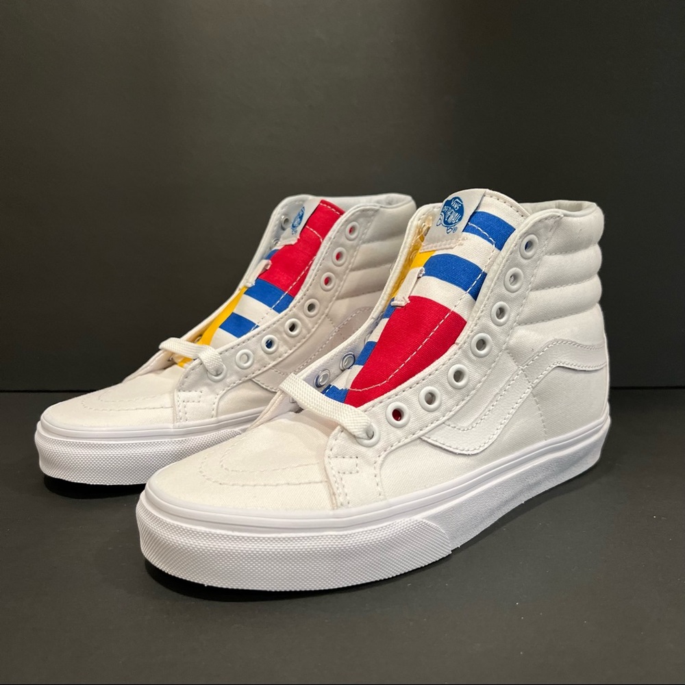 Vans Sk8-Hi Reissue true white/blue